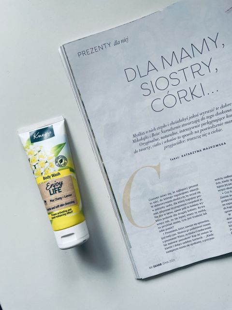 Kneipp Enjoy Life, Żel pod prysznic, May chang i cytryna