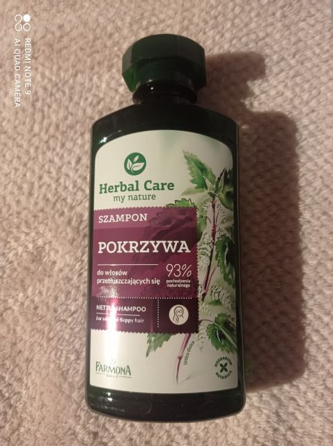 Farmona Herbal Care, Suchy szampon do włosów, Włosy przetłuszczające się, Pokrzywa