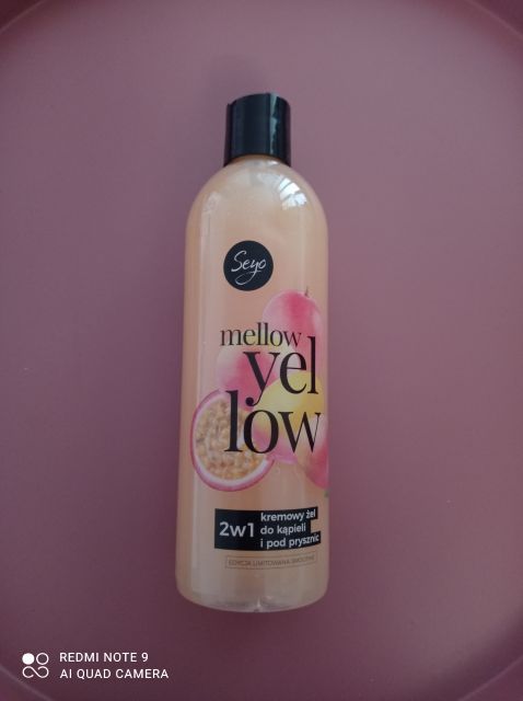 Seyo Żel do kąpieli i pod prysznic, 2w1, Kremowy, Mellow Yellow 