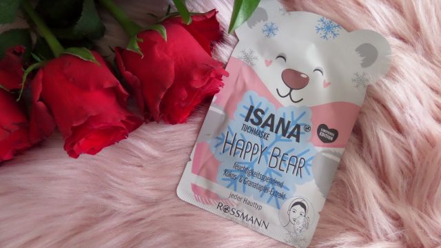 Isana Maska do twarzy w płacie, Happy Bear