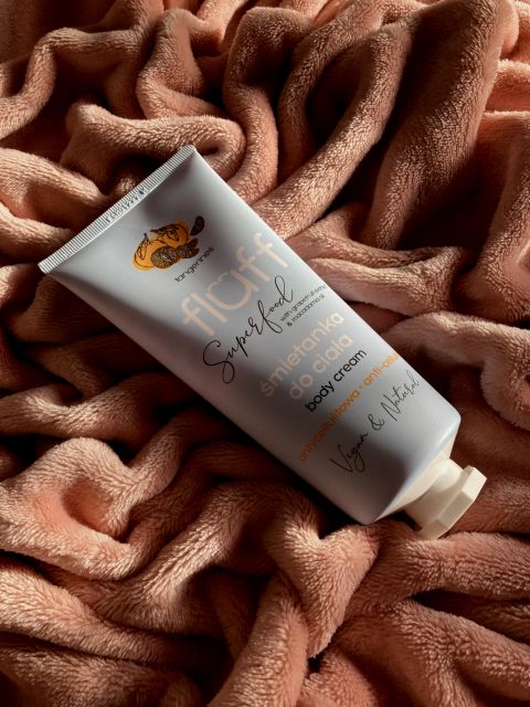 Fluff Superfood, Śmietanka do ciała, Mandarynki, Tangerines