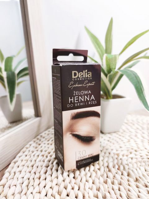 Żelowa henna do brwi - Delia Cosmetics