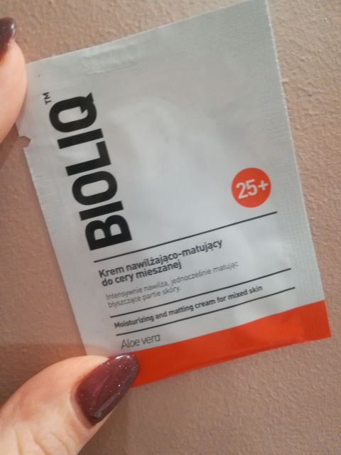 BIOLIQ Krem do twarzy, Nawilżająco-matujący do cery mieszanej, 25+