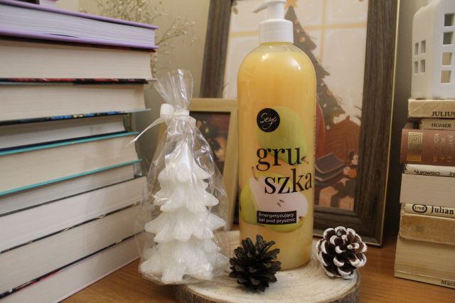 Seyo Żel pod prysznic, Energetyzujący, Soczysta Gruszka