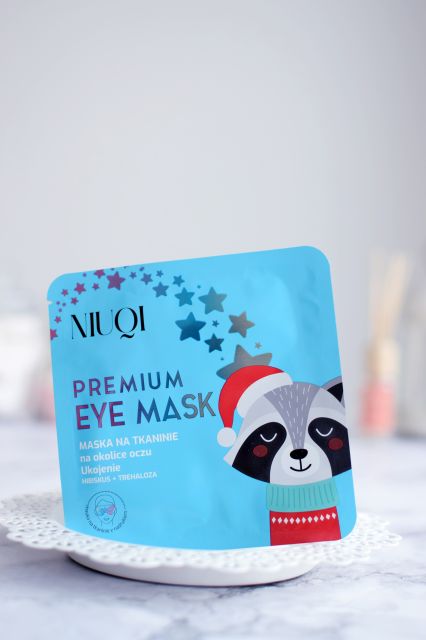 NIUQI Premium Eye Mask, Maska na tkaninie, Na okolice oczu, Ukojenie