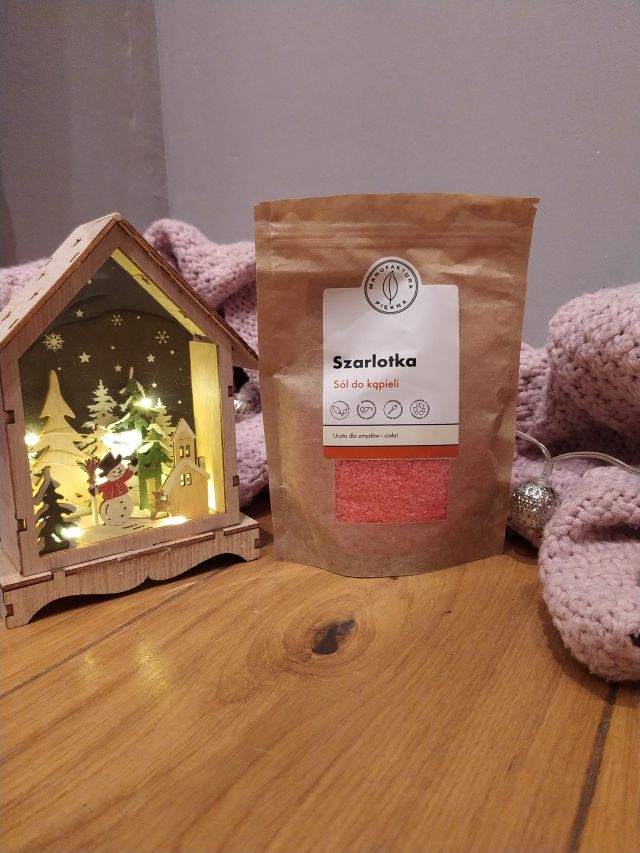 Szarlotka sól do kapieli