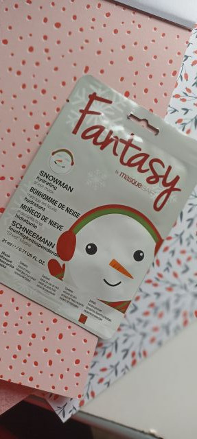 Masque Bar Maska do twarzy w płacie, Fantasy, Snowman