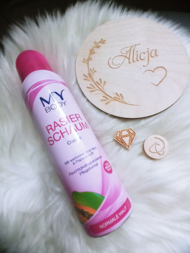 My Body Pianka do golenia, Papaja i aloes