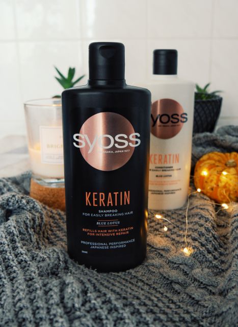 Syoss Professional Performance, Keratin, Szampon do włosów słabych i łamliwych
