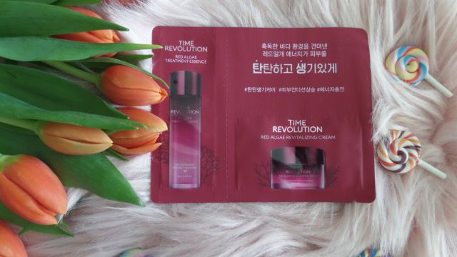 Missha, Time Revolution, Red Algae, Emulsja do twarzy i Krem rewitalizujący