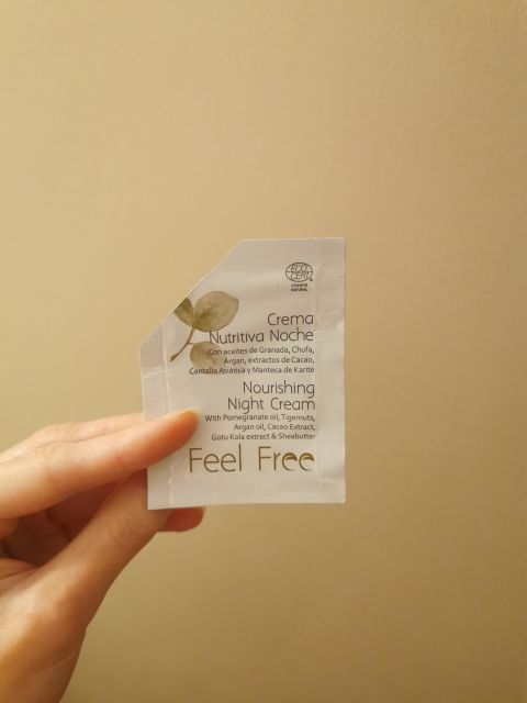 Feel Free Krem do twarzy, Naturalny, Na noc