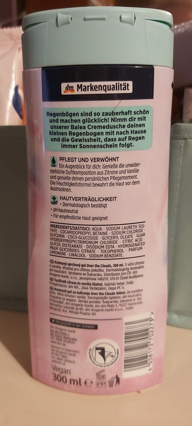 Chmurkowy żel pod prysznic