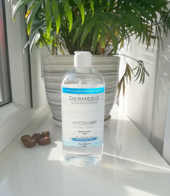 Dermedic Hydrain 3 Hialuro, Płyn micelarny H2O