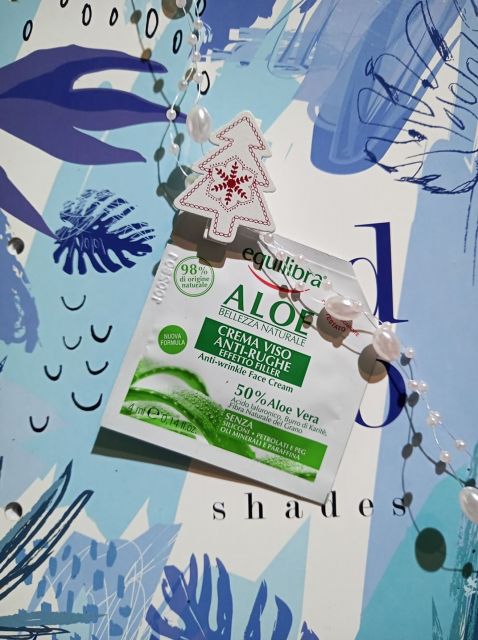 Equilibra Aloe, Crema Viso, Krem do twarzy, Przeciwzmarszczkowy