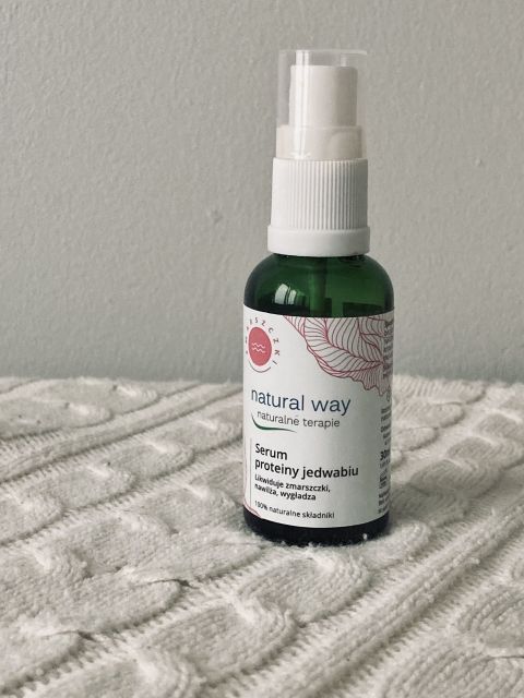 Natural Way Serum proteiny jedwabiu, Na zmarszczki 