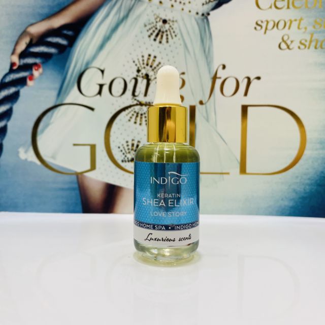 Indigo Oliwka do skórek, , Shea Elixir, Love Story