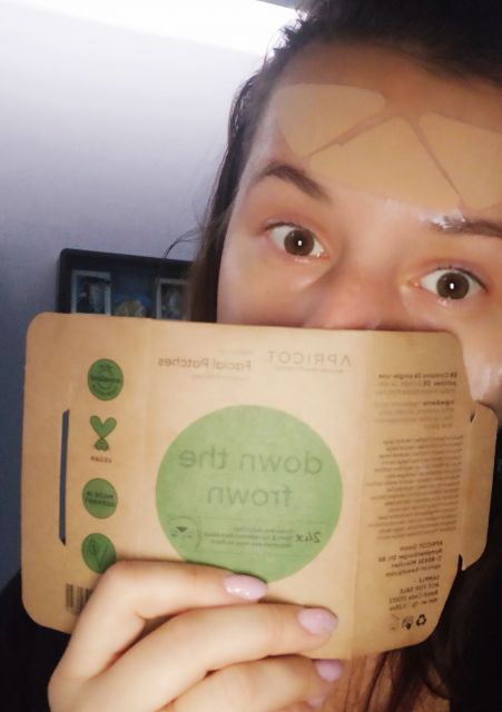 Apricot Down the Frown - Facial Patches, hialuronowe plastry do twarzy