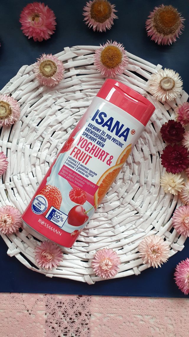 Isana Żel pod prysznic, Yoghurt & Fruit