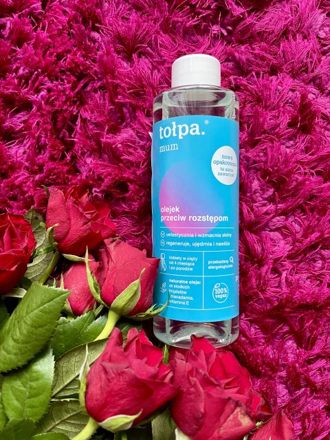 Tołpa Mum, Olejek do ciała, Przeciw rozstępom