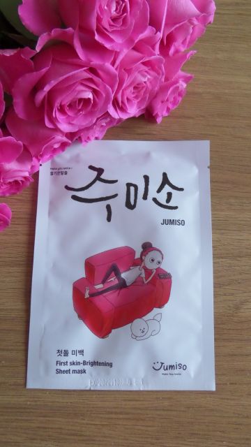 HelloSkin Jumiso, First Skin Sheet Mask, Maska do twarzy w płachcie, Rozjaśniająca