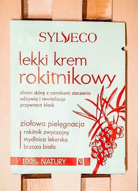 Sylveco Krem do twarzy, Lekki, Rokitnikowy