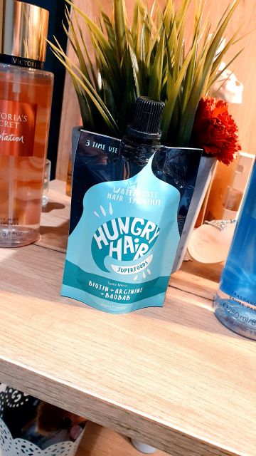 Hungry Hair Superfoods, Maska do włosów, Smoothie, Biotyna, arginina i baobab
