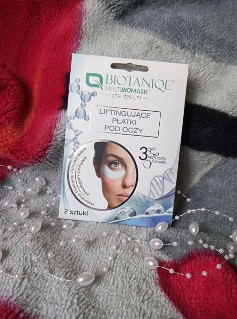 Biotaniqe Multi Biomask, Płatki pod oczy, Liftingujące