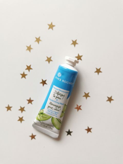 Yves Rocher Maseczka do twarzy, Orzeźwiająca, Replenishing Mask with Agave Sap