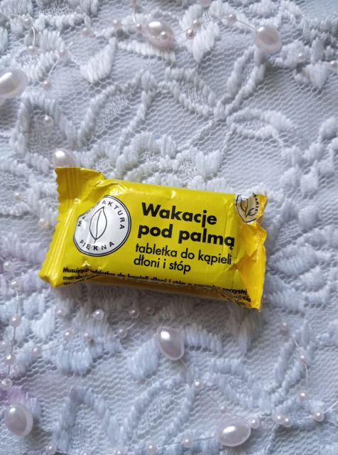 Marba Cosmetics Manufaktura Piękna, Tabletka do kąpieli dłoni i stóp, Wakacje pod palmą