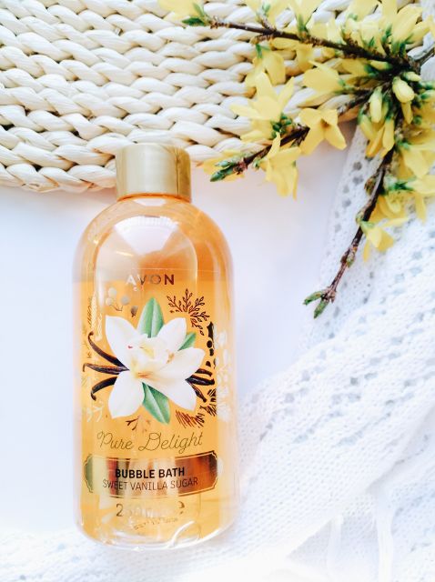 Avon Festive Wishes, Płyn do kąpieli, Rozpieszczająca słodka wanilia