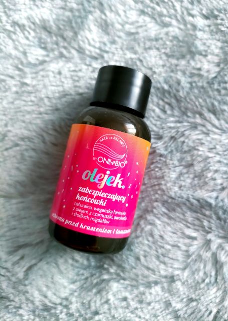 OnlyBio Hair Balance, Olejek zabezpieczający końcówki włosów