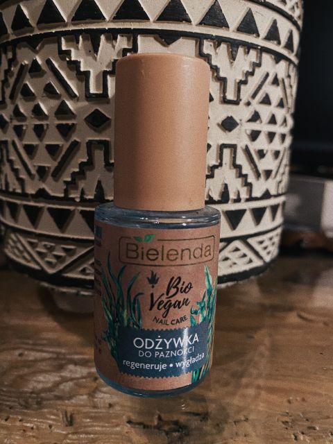 Bielenda Bio Vegan, Nail Care, Odżywka do paznokci, Regeneruje i wygładza, Algi morskie