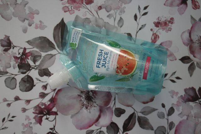 Bielenda Fresh Juice, Płyn micelarny do twarzy, Kojący, Z bioaktywną wodą cytrusową, Sok z arbuza + micele