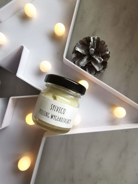 Sylveco Peeling do twarzy, Wygładzający, Korund, Słonecznik zwyczajny i werbena