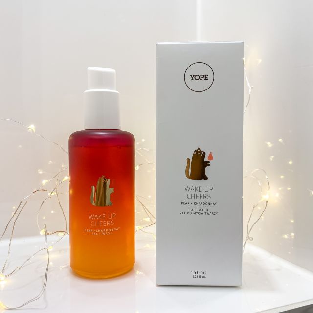 YOPE Żel do mycia twarzy, Wake Up Cheers, Pear + Chardonnay