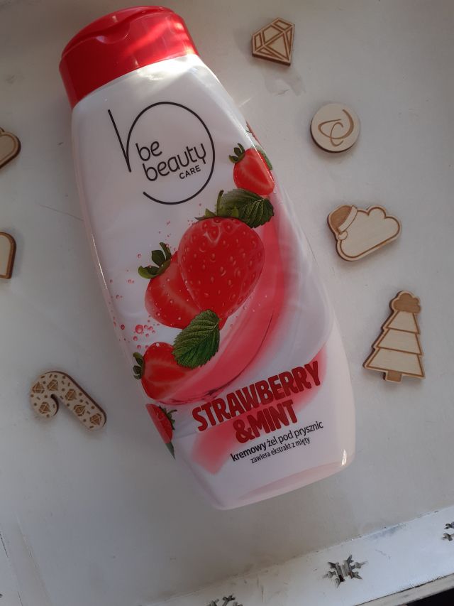 BeBeauty  Żel pod prysznic, Strawberry & Mint