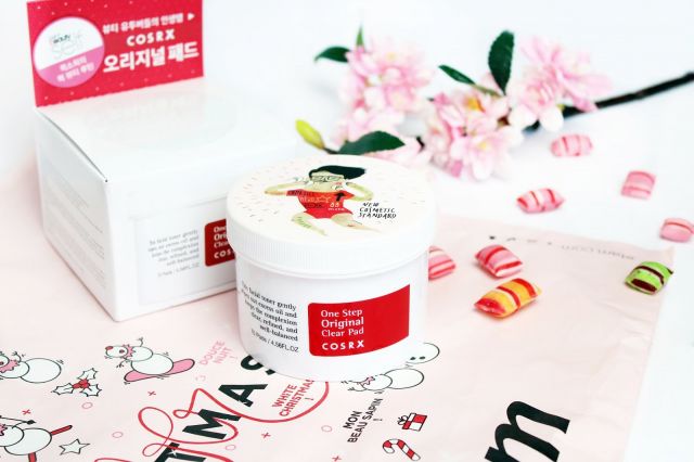 Cosrx One Step, Płatki do twarzy, Złuszczająco-oczyszczające, Nasączone płynem