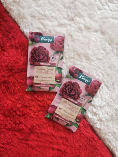 Kneipp Kryształki do kąpieli, Kleiner Gruß von Herzen, Piwonia