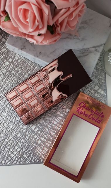 Makeup Revolution Paleta cieni, Chocolate Rose Gold 