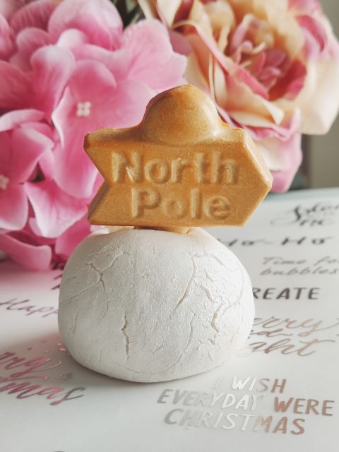 LUSH Kostka do kąpieli, Bubble Bar, The North Pole