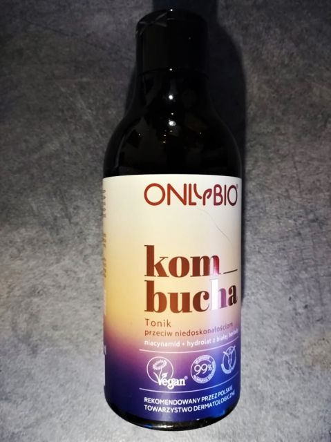 OnlyBio Tonik do twarzy, Przeciw niedoskonałościom, Kombucha
