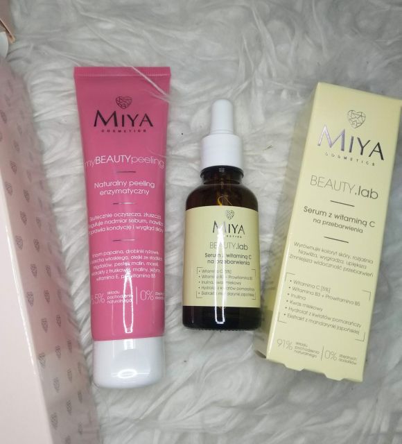 Miya peeling enzymatyczny serum z witaminą c