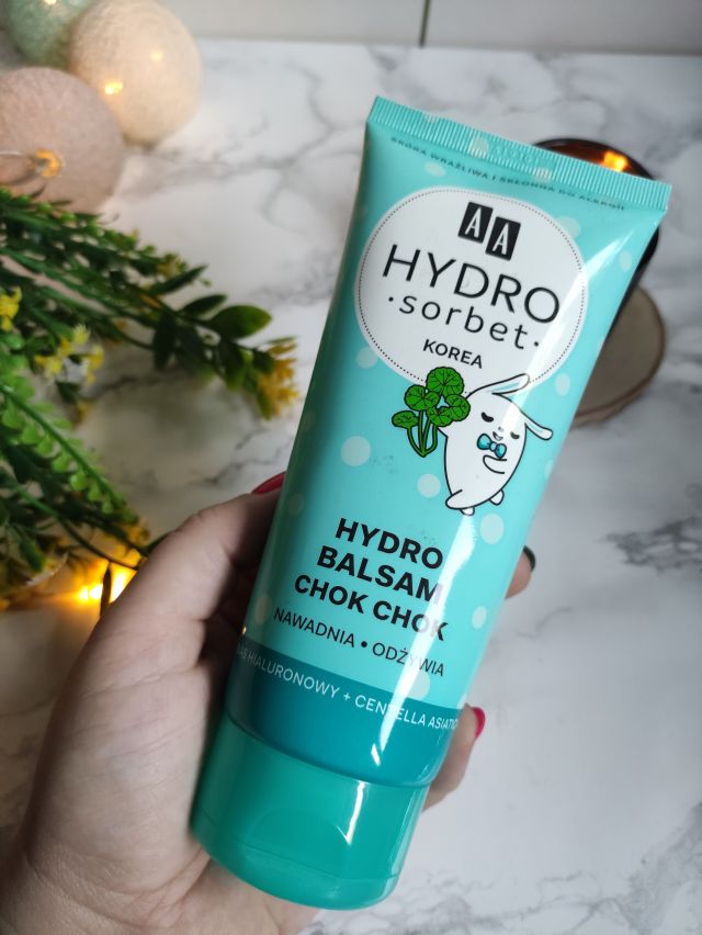 AA Hydro Sorbet, Blasam do ciała, Chok Chok, Kwas hialuronowy i centella asiatica