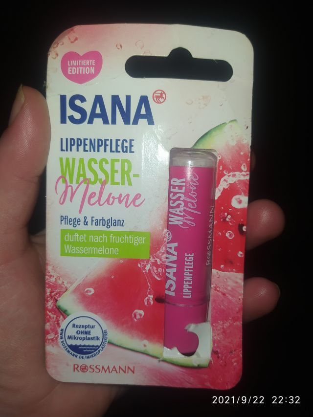 Isana Pomadka ochronna do ust, Fruit & Gloss, Arbuz