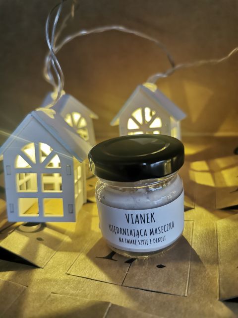 Sylveco Vianek, Maseczka do twarzy, Seria czerwona, Ujędrniająca