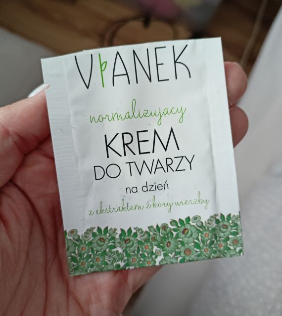 Sylveco Vianek, Krem do twarzy na dzień, Seria zielona, Normalizujący