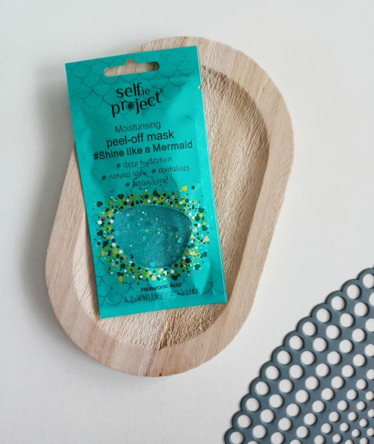 Selfie Project Maseczka do twarzy, Peel-off, Nawilżająca, #Shine like a Mermaid