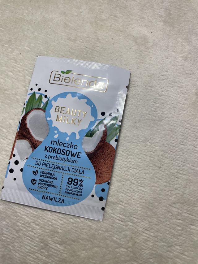 Bielenda Beauty Milky, Mleczko do ciała, Kokosowe z prebiotykiem, Do pielęgnacji ciała, Nawilża