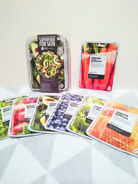 Farmskin Maska do twarzy w płacie, Superfood For Skin, Smoothing Sheet Mask, Marchew