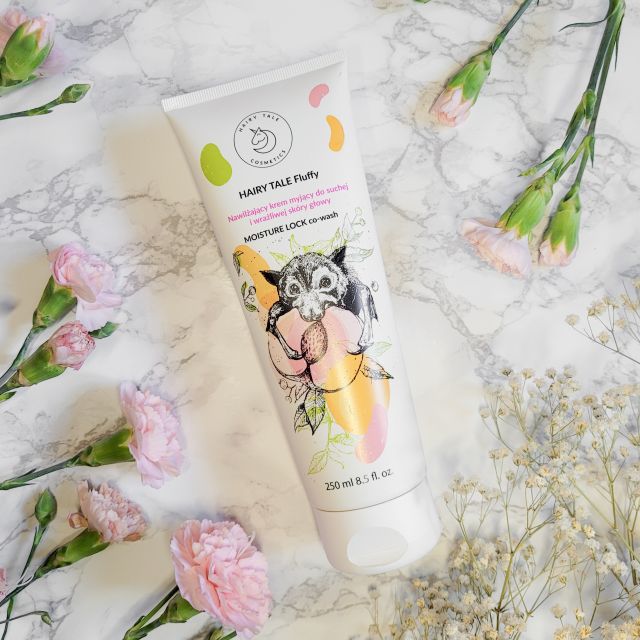 Hairy Tale Cosmetics Krem myjący Co-Wash, Fluffy, Do suchej i wrażliwej skóry głowy, Nawilżający